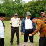 Gubernur Al Haris Dampingi Menteri Bappenas Tinjau Pembangunan Proyek Museum Kawasan Cagar Budaya Nasional di Candi Muaro Jambi