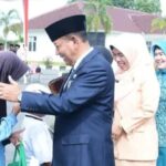 Wabup OKU Selatan H. Sholehien Abuasir Hadiri Upacara Hari Amal Bhakti Kementerian Agama RI Ke 79 Tahun Di Kabupaten OKU Selatan