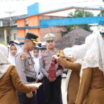 Jadi Pembina Upacara Disekolah SMPN 1 Merangin, Ini Pesan Kapolres Merangin
