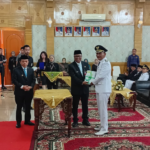 Sertijab Pj Bupati ke Bupati dan Wakil Bupati Sarolangun Berlangsung Sukses