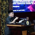 Gubernur Al Haris Jawab dan Jelaskan Pandangan Umum Fraksi DPRD