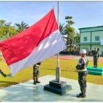 Wujud Tanggung Jawab Prajurit dan Tingkatkan Disiplin dan Loyalitas, Laksanakan Upacara Mingguan