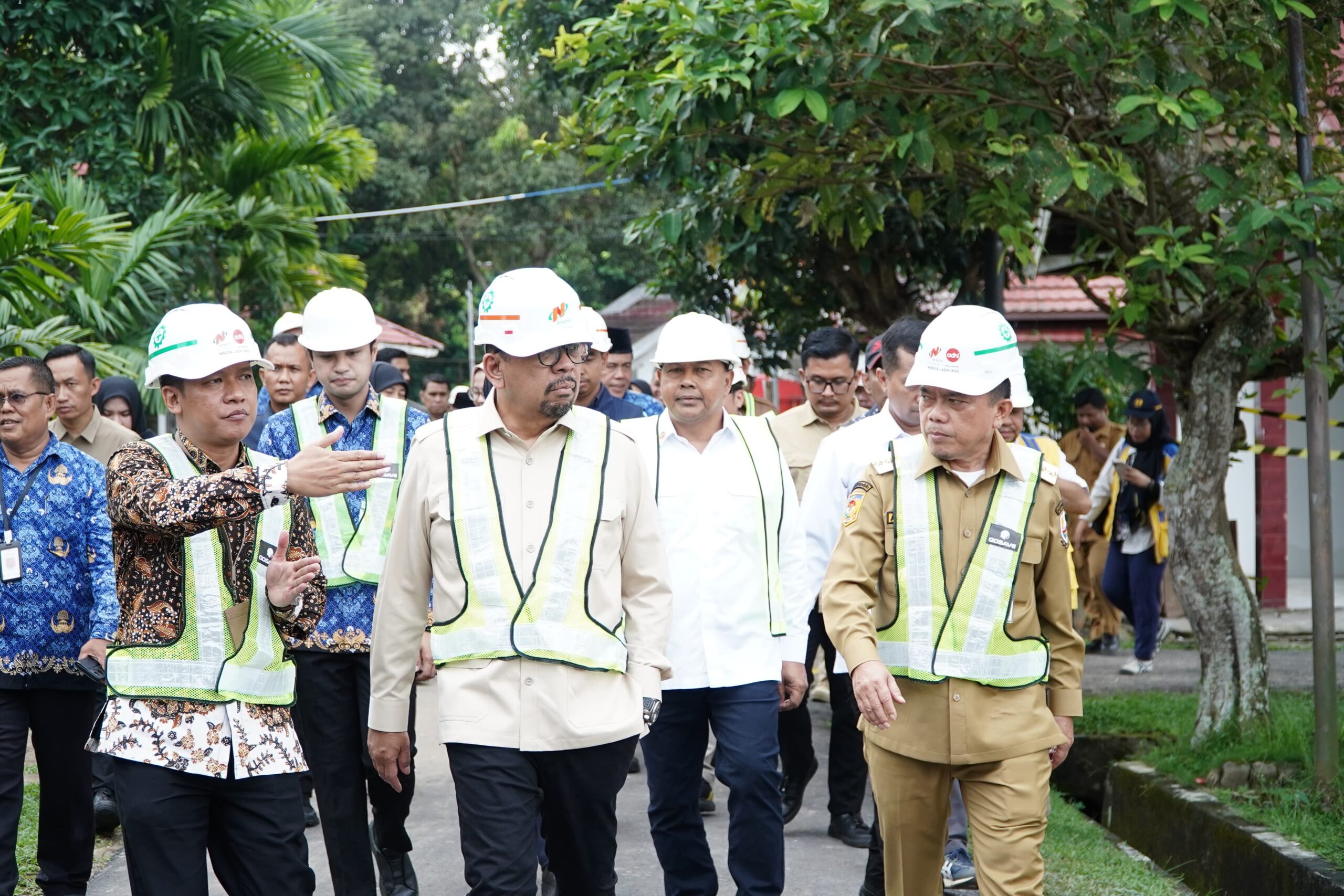 Wakil KSP M. Qodari dan Gubernur Al Haris Tinjau Pembangunan Sekolah Rakyat di Jambi