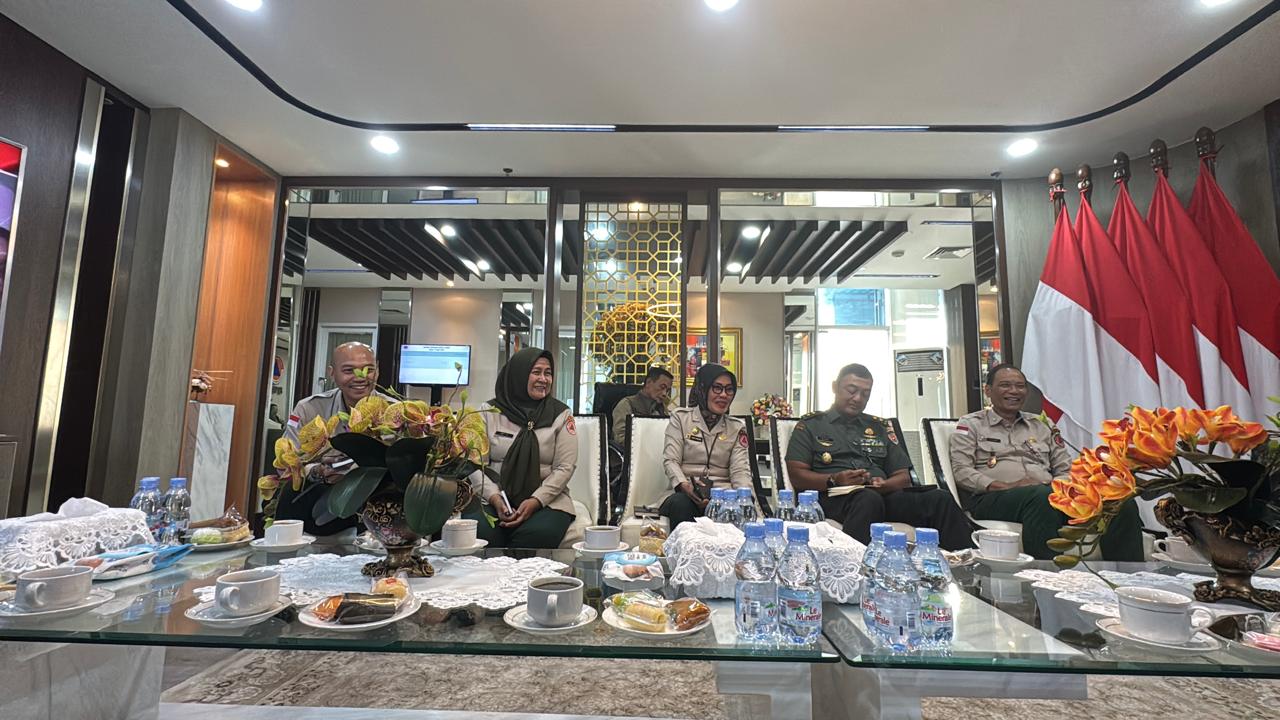 Al Haris dan Danrem 042 Gapu Koordinasi ke BNPB, Antisipasi Karhutla dan Bencana