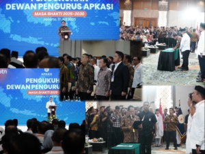 Gubernur Jambi Ikut Kukuhkan Dewan APKASI 2025–2030