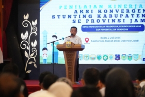Gubernur Al Haris: Penguatan Kerja Sama dan Koordinasi Kunci Percepatan Penurunan Stunting di Provinsi Jambi