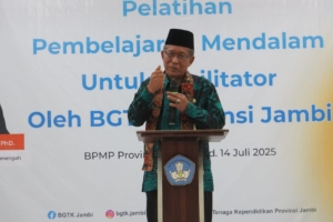 Wagub Sani: Pelatihan Pembelajaran Mendalam, Persiapkan Fasilitator Sebagai Agen Perubahan