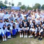 1.000 Pelajar Jambi Ikuti Senam Anak Indonesia Hebat