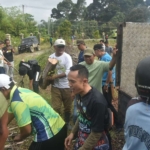 Bupati Hurmin Pimpin Goro Bersihkan Eks UNJA Sarolangun