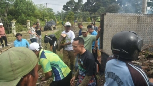 Bupati Hurmin Pimpin Goro Bersihkan Eks UNJA Sarolangun