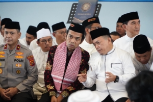 Masjid Tsamaratul Insan Dibanjiri Jemaah dalam Tabligh Akbar Pemprov Jambi