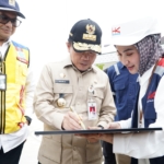 Al Haris Tinjau Progres Tol Pijoan–Sebapo–Bayung Lencir