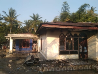 Satu Terluka Akibat Kebakaran Rumah di Pulau Rakyat