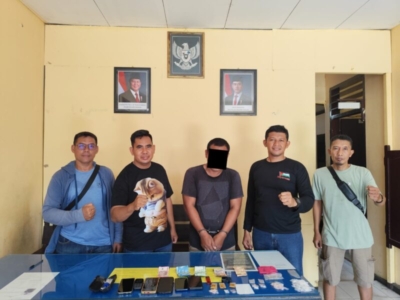 Polsek Dondo Sita 79 Paket Sabu Siap Edar