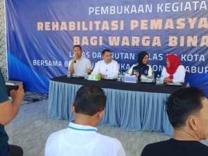 Lapas dan Rutan Kotaagung Bersama BNNK Gelar Jalan Sehat, Senam, dan Rehabilitasi Pemasyarakatan dalam Rangka HUT RI ke-80