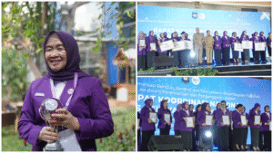 Hj. Hesti Haris Harumkan Provinsi Jambi pada Lomba TP Posyandu Nasional