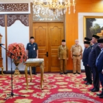 Sekda Sudirman Lantik Pejabat Administrator, Pengawas, dan Fungsional di Lingkup Pemprov Jambi