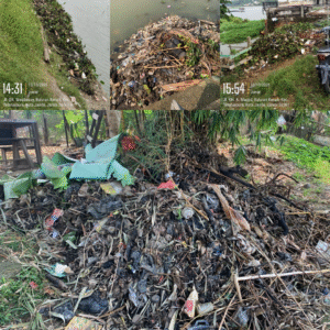 Kabid Baru DLH Jambi Tuai Kritik, Sampah di Danau Sipin Menumpuk Lagi