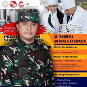 Kol. Chk. Dr. Irman, SH., MH. : “Saatnya Chef Indonesia Bersertifikat dan Profesional!”