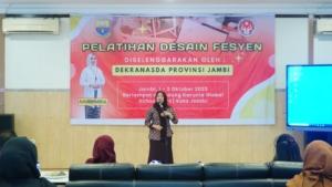 Hesti Haris Dorong Wastra Jambi Tembus Panggung Internasional