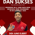 Didi June Elbert Borong 4 Emas di KRAPDA DKI 2025, Siap Guncang Asian Youth Games Bahrain!