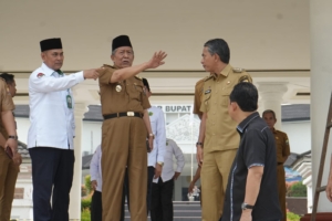 Wagub Sani Tinjau Persiapan Lokasi MTQ Ke-54 Tingkat Provinsi Jambi di Kabupaten Muara Jambi