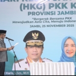Hj. Hesti Haris Ajak Kader PKK Jambi Tingkatkan Literasi Digital dan Penguatan Pola Asuh di Era Modern