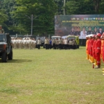 Gubernur Al Haris Dampingi Pangdam XX/TIB Pimpin Apel Kesiapsiagaan Penanggulangan Karhutla di Provinsi Jambi