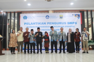 Wagub Sani Minta BMPS Lakukan Terobosan Pembangunan Pendidikan