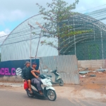 Pembangunan Proyek PADEL di RT 39 Kel Thehok Diduga Belum Kantongi Izin dan Sebabkan Banjir