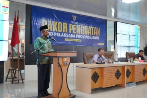Buka Rakor Penguatan PPID, Sekda Sudirman: Skor ESG 94,7 Menunjukkan Komitmen Jambi Pada Pembangunan Berkelanjutan