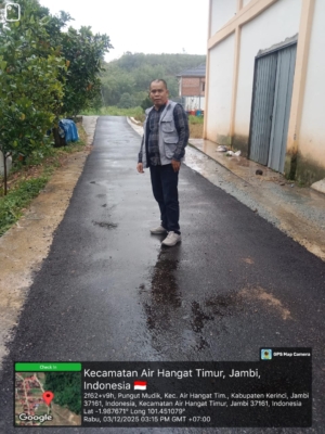 Skandal Jalan Desa Pungut Hilir: Tanpa Plang, Aspal Tipis, dan Diduga Tak Sesuai Standar