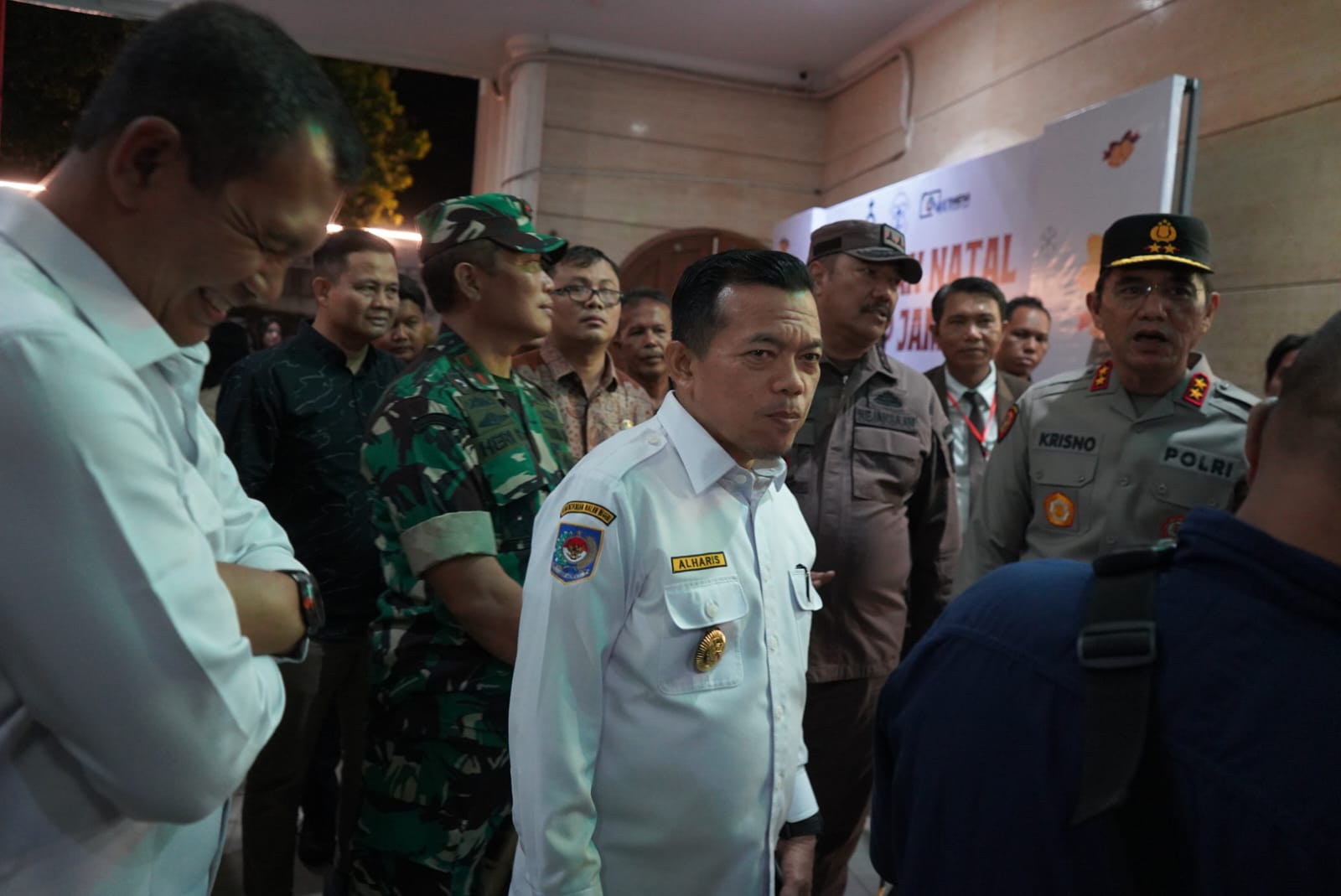 Pastikan Natal dan Tahun Baru Aman, Gubernur Al Haris Bersama Forkopimda Tinjau Gereja dan Pos Pengamanan