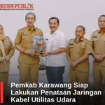 Pemkab Karawang Siap Lakukan Penataan Jaringan Kabel Utilitas Udara