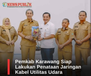 Pemkab Karawang Siap Lakukan Penataan Jaringan Kabel Utilitas Udara