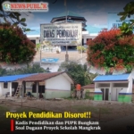 Proyek Pendidikan Disorot!! Kadis Pendidikan dan PUPR Bungkam Soal Dugaan Proyek Sekolah Mangkrak