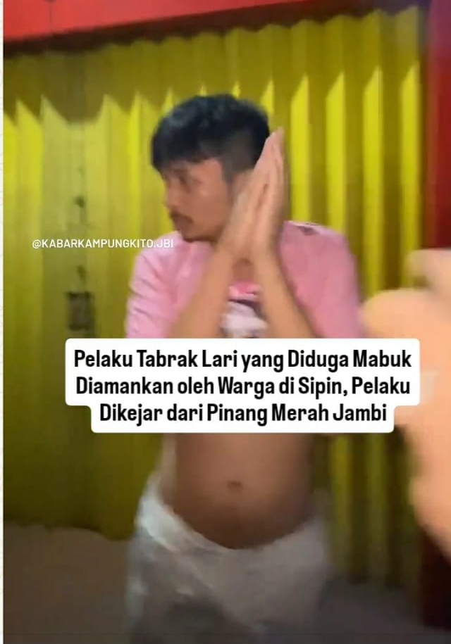 Lari Usai Hantam Pemotor dan Diduga Mabuk, Mobil BR-V Dikejar Warga dari Pinang Merah