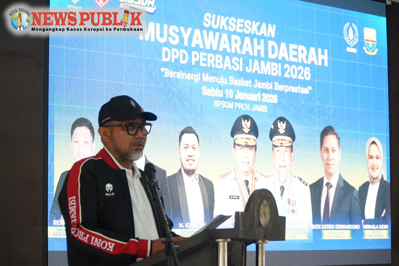 Sekda Sudirman Minta PERBASI Susun Program Realistis dan Terus Berupaya Tingkatkan Prestasi