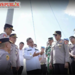 Peninjauan Lahan Asrama Mako Polres Labuhanbatu Selatan oleh Karojakstra Mabes Polri