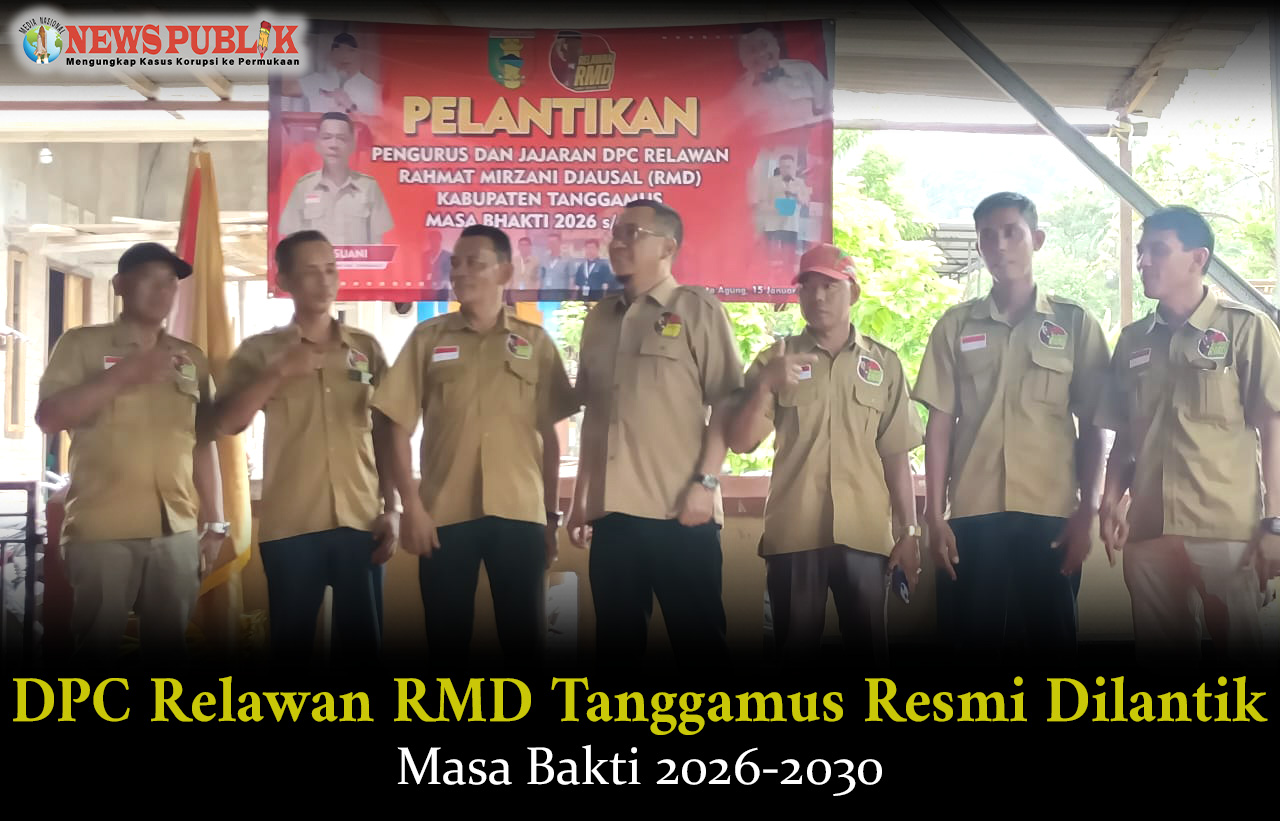 DPC Relawan RMD Tanggamus Resmi Dilantik Masa Bakti 2026-2030
