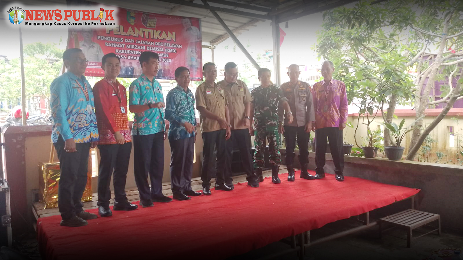 DPC Relawan RMD Tanggamus Resmi Dilantik Masa Bakti 2026-2030