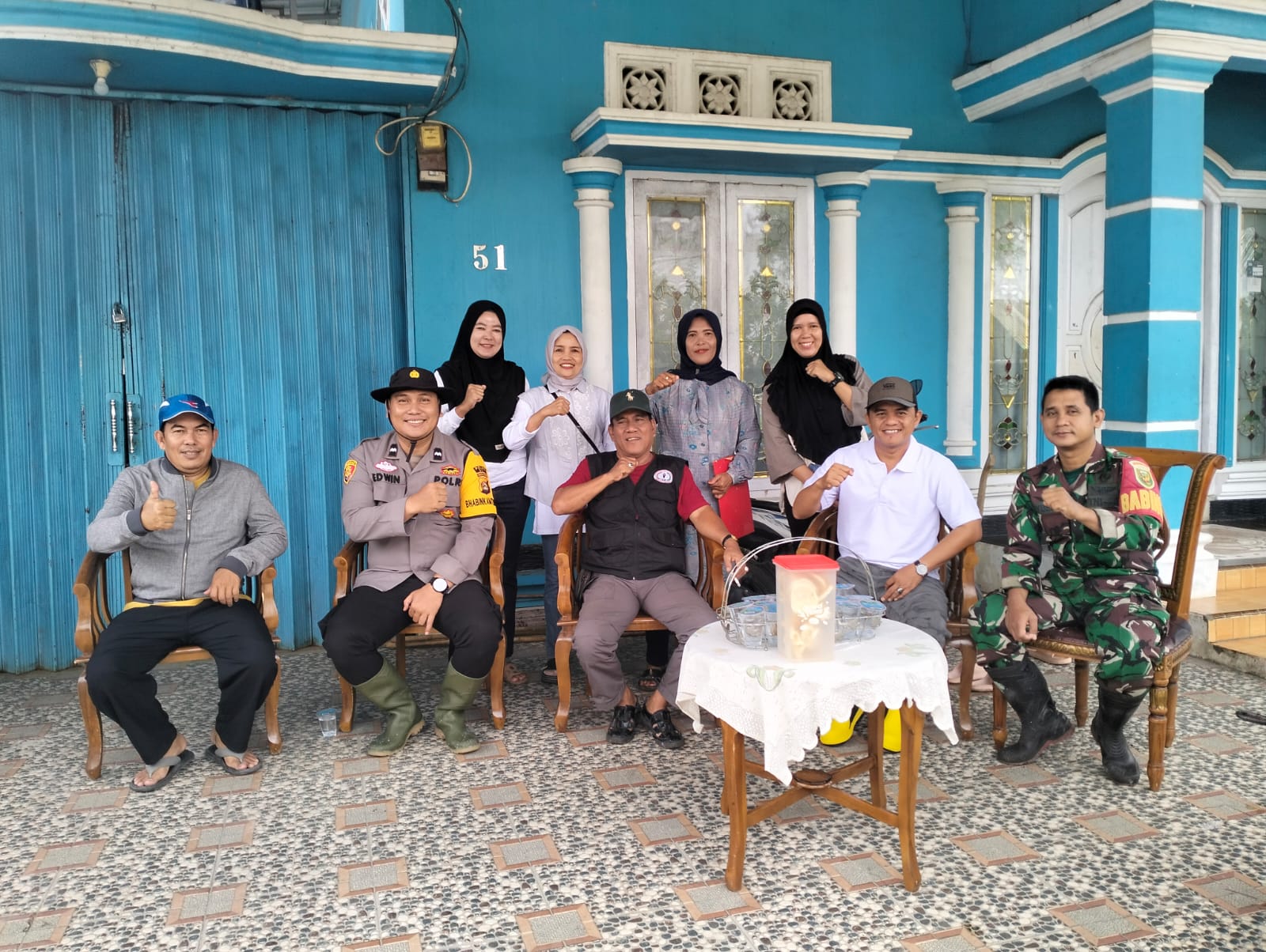 Debit Air Sungai Komering Naik ke Siaga 1, Pemkel Kedaton Tingkatkan Patroli dan Pemantauan