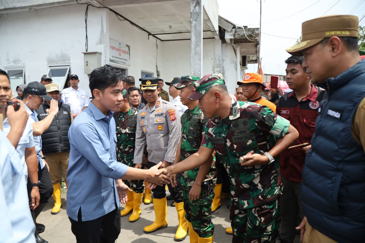 Wapres Gibran Tinjau Lokasi Banjir Karawang, Polres Karawang Pastikan Pengamanan Maksimal