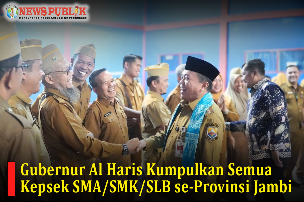 Gubernur Al Haris Kumpulkan Semua Kepsek SMA/SMK/SLB se-Provinsi Jambi