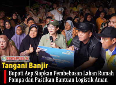Tangani Banjir, Bupati Aep Siapkan Pembebasan Lahan Rumah Pompa dan Pastikan Bantuan Logistik Aman