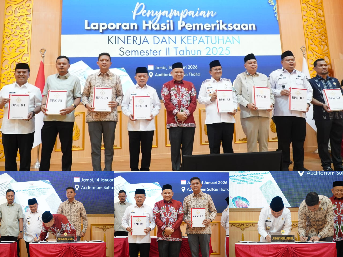 Gubernur Al Haris Tegaskan Komitmen Memperkuat Aspek Proses Pengelolaan Keuangan Daerah