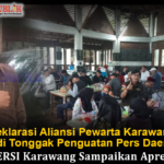 Tonggak Pers Karawang, Aliansi Pewarta Resmi Dideklarasikan, AKPERSI Beri Apresiasi Terbuka