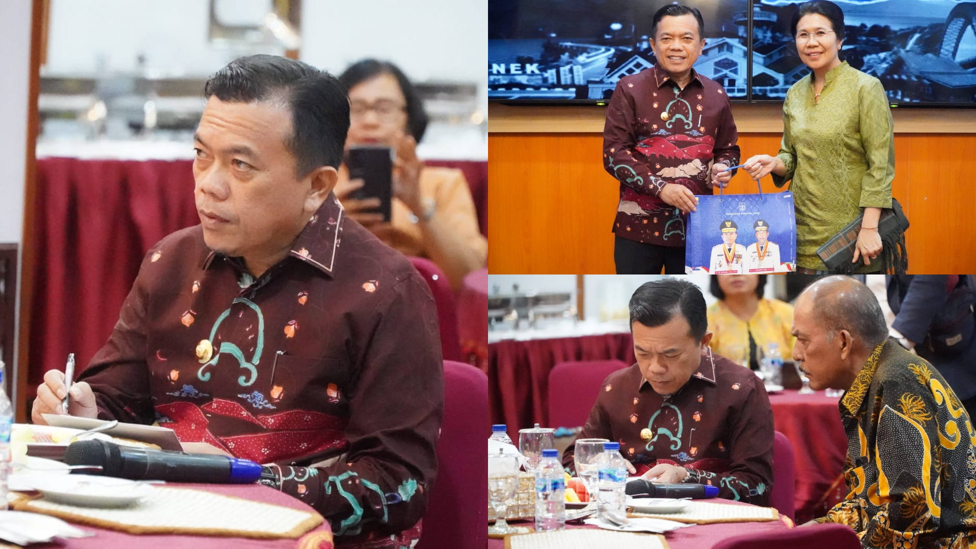 Gubernur Al Haris Ajak Pengurus Gereja HKBP Jambi Perkuat Kerukunan Antar Umat