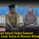 Bupati Anwar Sadat Santuni 100 Anak Yatim di Momen Milad ke-60