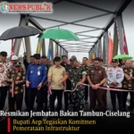 Resmikan Jembatan Bakan Tambun-Ciselang, Bupati Aep Tegaskan Komitmen Pemerataan Infrastruktur